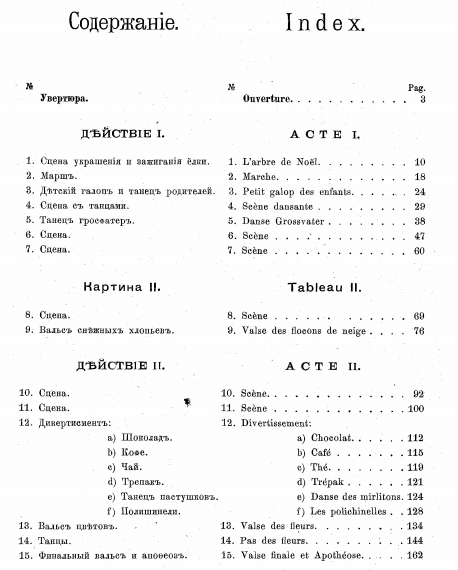 содержание сборника балета "Щелкунчик"