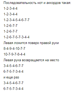 как играть собачий вальс - ноты и аккорды