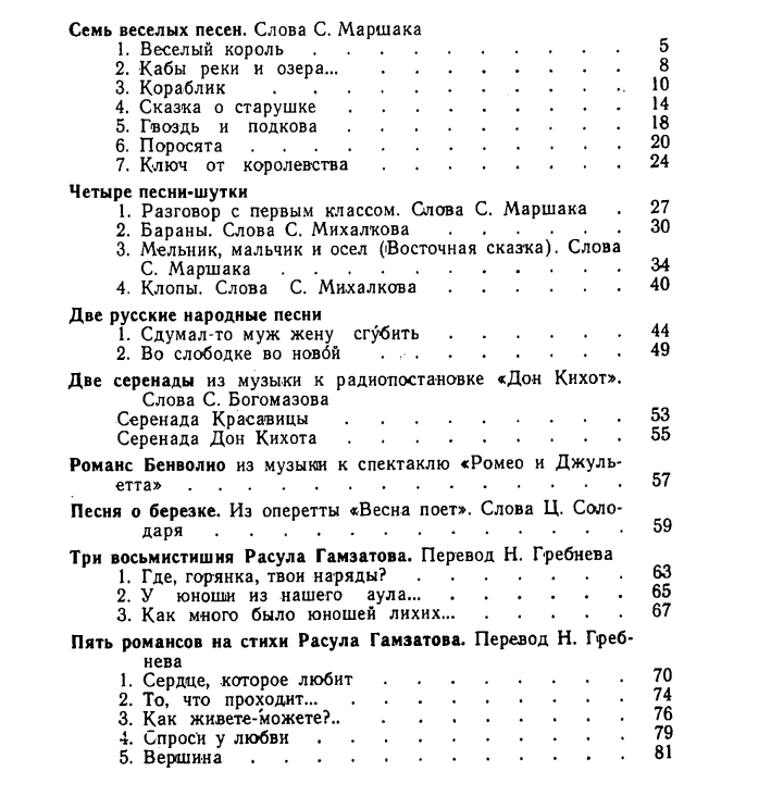 ноты песен Кабалевского скачать бесплатно