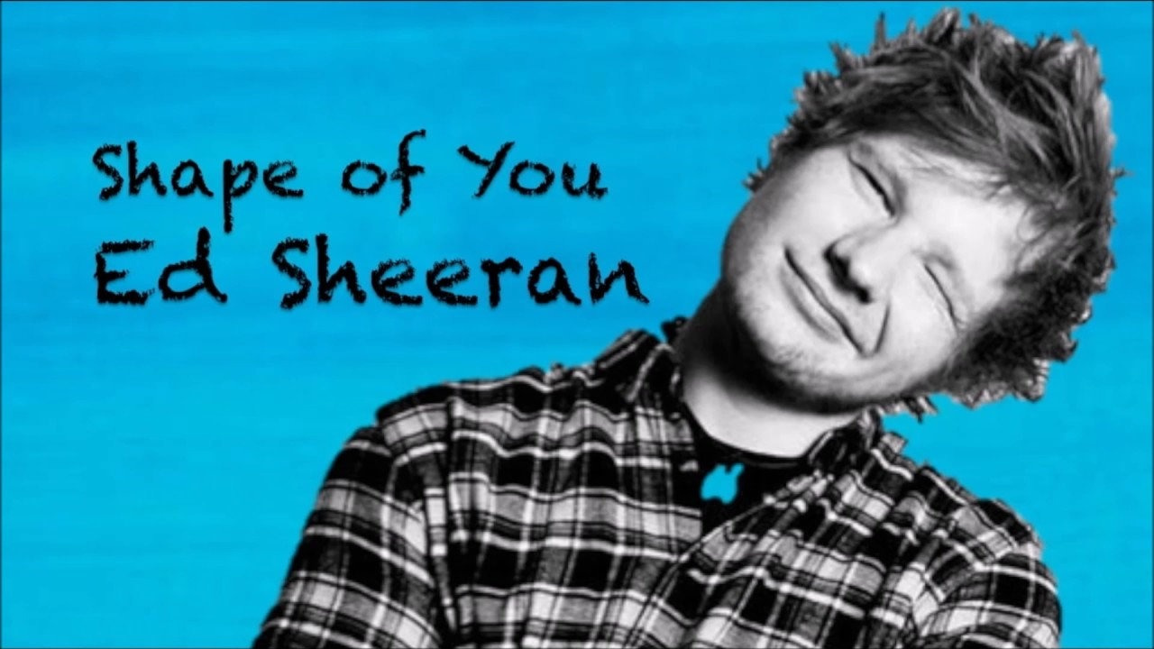 ноты песни shape of you для фортепиано