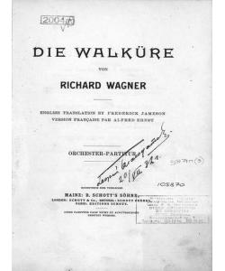 Die Walkure von Richard Wagner