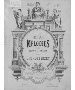 Vingt melodies pour chant et piano