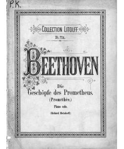 Promethee (Die Geschopfe des Prometheus) de Beethoven