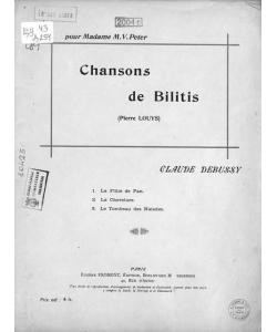 Chansons de Bilitis (Pierre Louys)