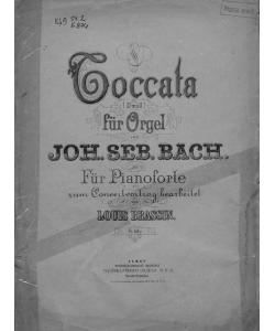 Toccata D-moll fur Orgel von Joh. Seb. Bach