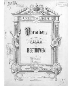 Variations pour piano de Beethoven