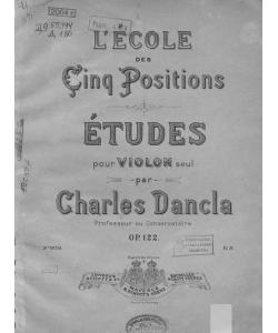 Etudes pour Violon seul par Charles Dancla