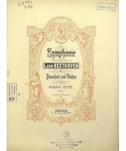 Symphonie 9 fur pianoforte und violine