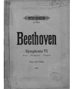 Symphonie 6 fur pianoforte und violine