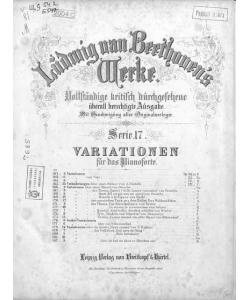 Variationen fur das Pianoforte