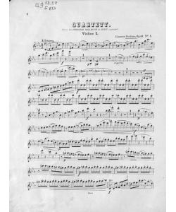 Quartette Ор. 51, № 1 fur 2 Violinen, Bratsche und Violoncell